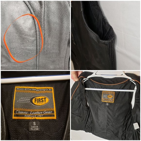 First Classic Leather Women’s Motorcycle - Picture 8 of 8